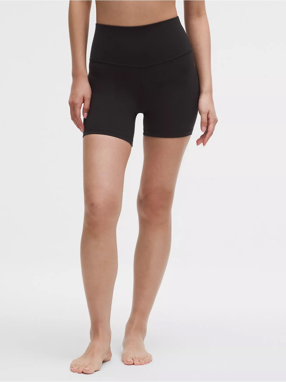 lululemon athletica Black Align Bike Shorts